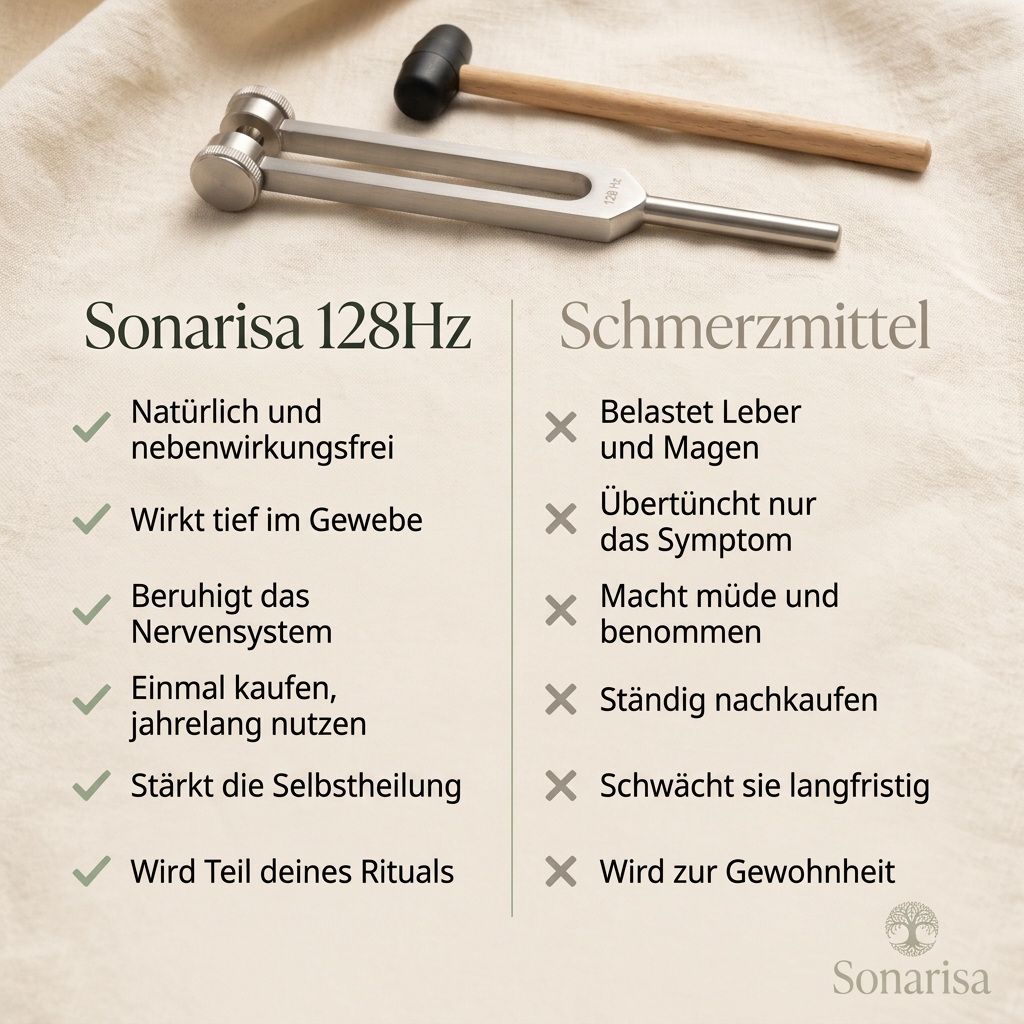 Sonarisa 128 Hz Stimmgabel